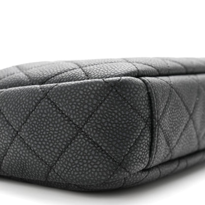 Chanel Iridescent Caviar Quilted Small Coco Tassel Camera Case Black 9 of 11