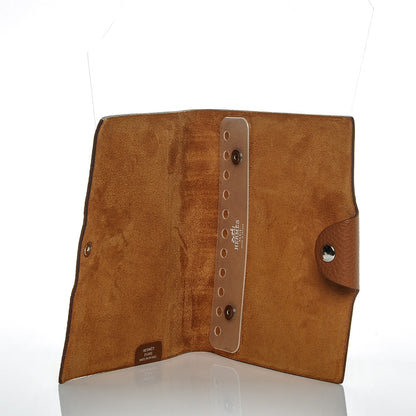 Hermes Togo Ulysse PM Agenda Cover Gold 7 of 7
