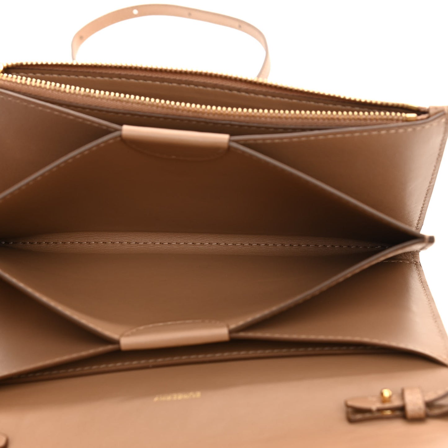 Calfskin Embossed Monogram Crossbody Light Camel