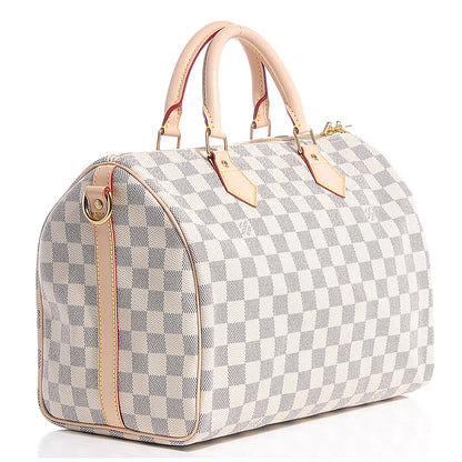 Louis Vuitton Damier Azur Speedy Bandouliere 30 3 of 8