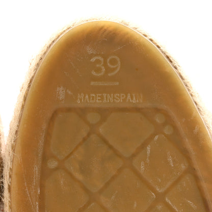 Chanel Lambskin CC Espadrilles 39 Red 8 of 11