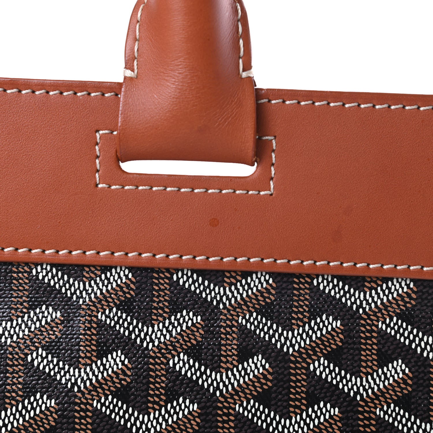 Goyard Goyardine Bellechasse GM Tote Black Gold 17 of 17