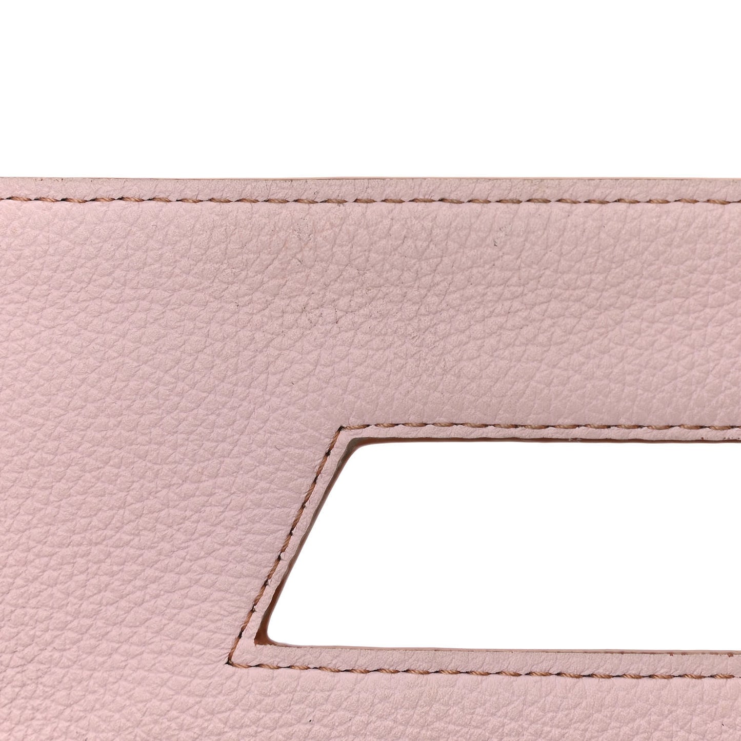 Grained Calfskin Mini Barcelona Shoulder Bag Rosa