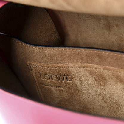 Loewe Calfskin Small Metal Gate Crossbody Bag Wild Rose White 8 of 9