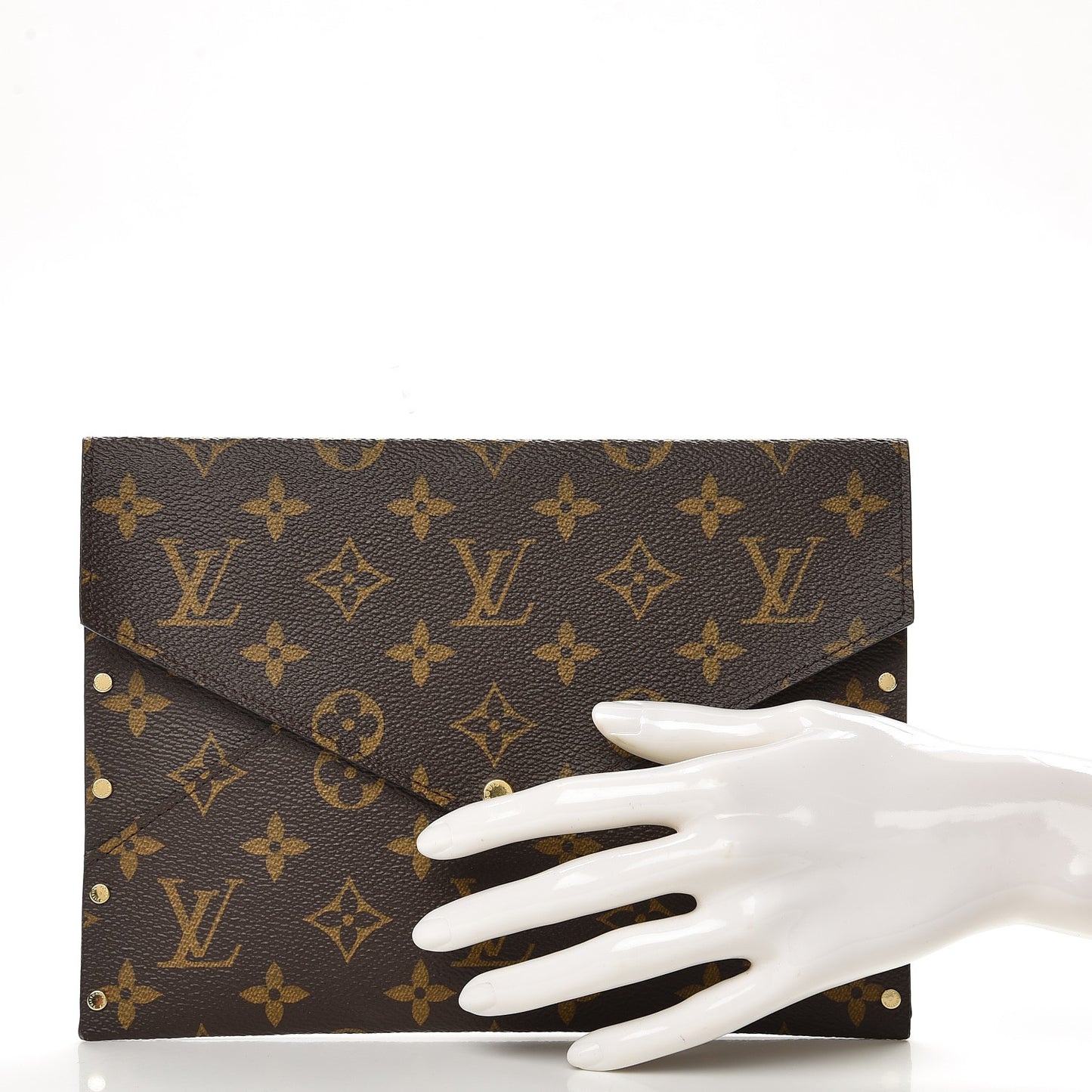 Monogram Rivets Enveloppe