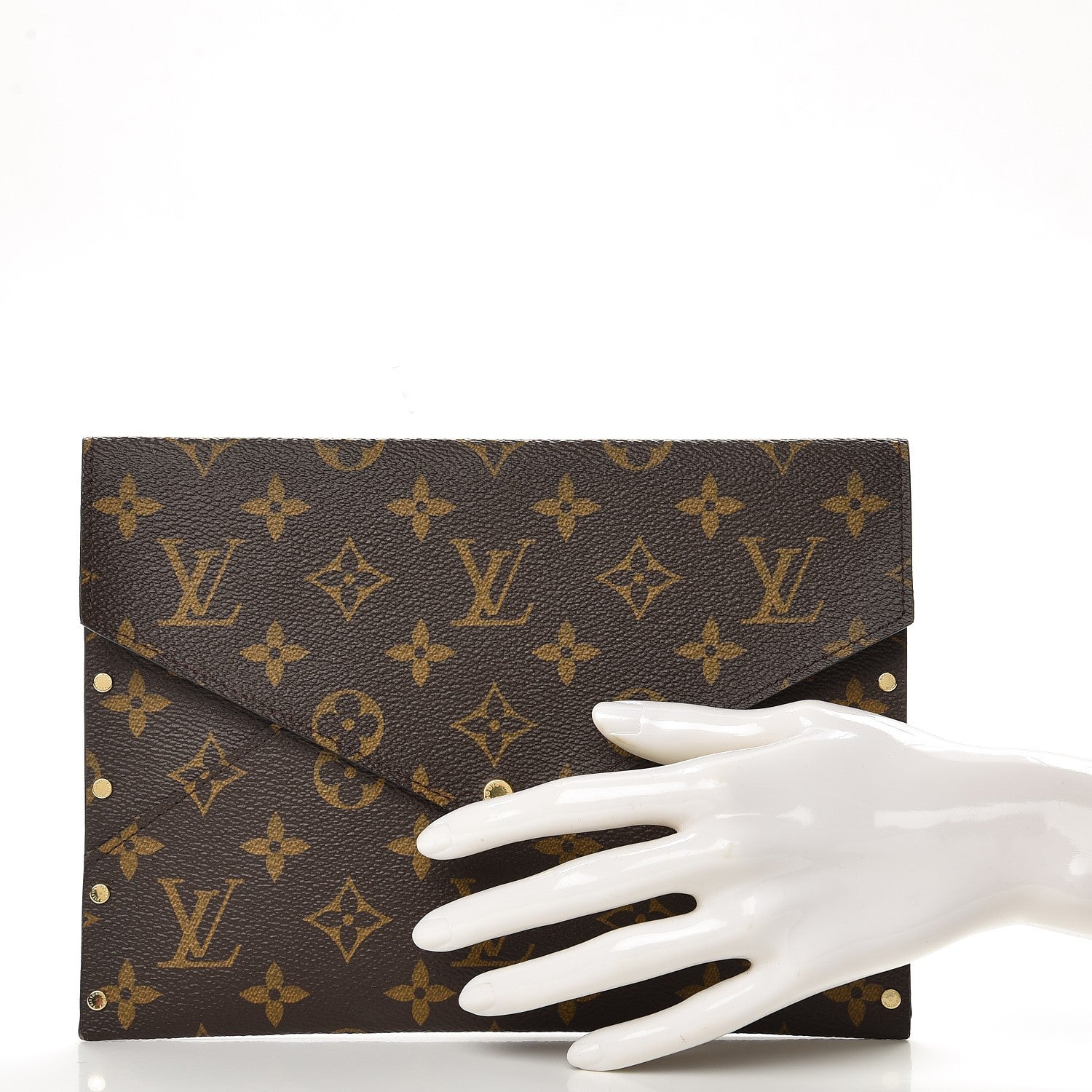 Louis Vuitton Monogram Rivets Enveloppe 2 of 6