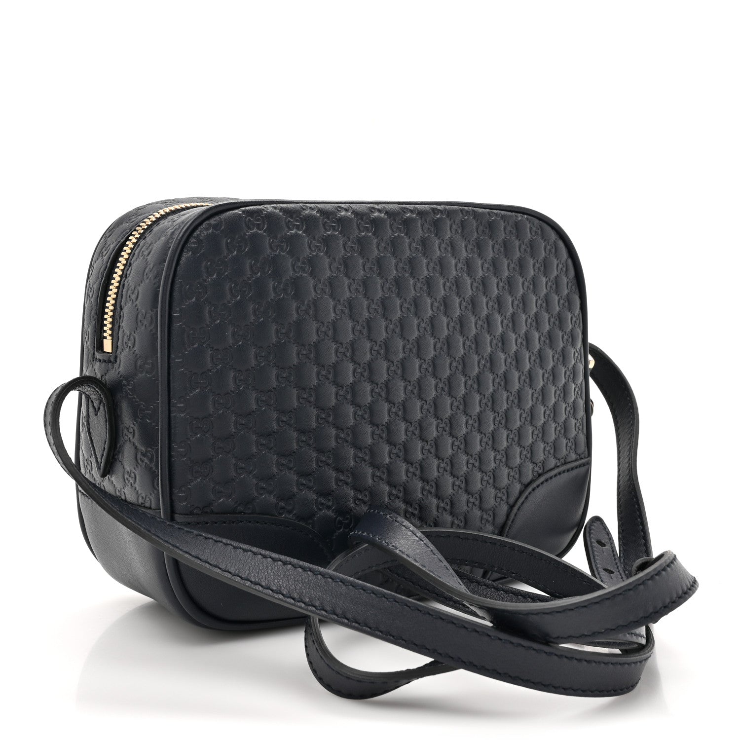Gucci Microguccissima Mini Bree Messenger Bag Blue 3 of 10