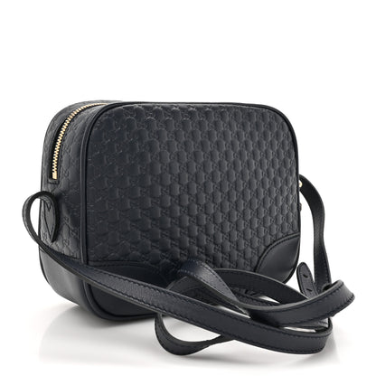 Gucci Microguccissima Mini Bree Messenger Bag Blue 3 of 10
