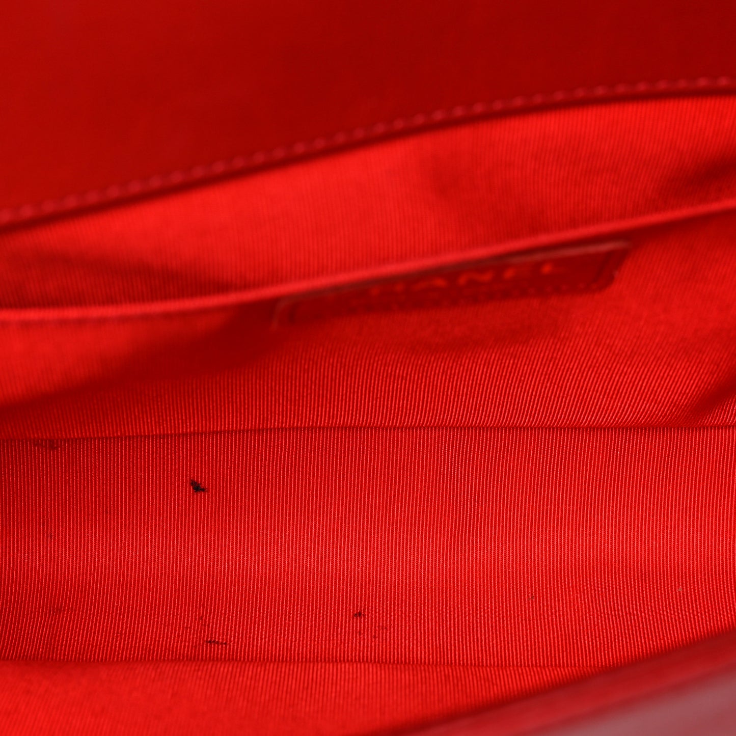 Lambskin Quilted Medium Boy Flap Red