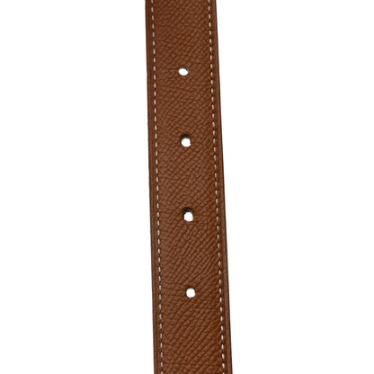 Hermes Swift Epsom 24mm Mini Constance H Belt 75 Black Gold 5 of 8