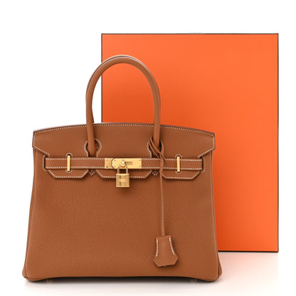 Hermes Togo Birkin 30 Gold 11 of 11
