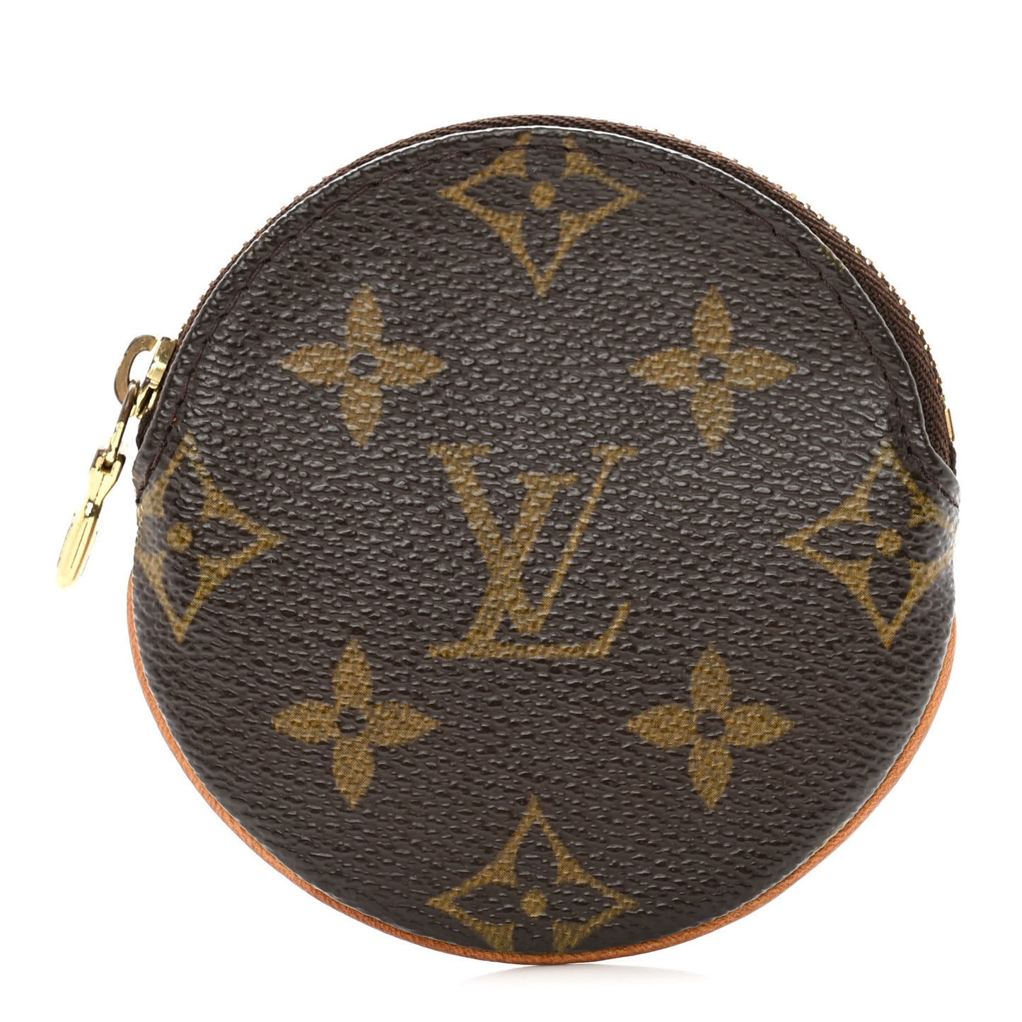 Monogram Round Coin Purse