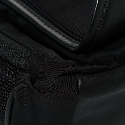 Burberry Lambskin Nylon Medium Leo Sling Bag Black 9 of 11