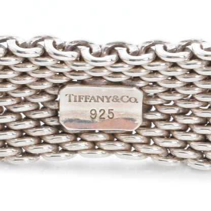 Tiffany Sterling Silver Somerset Mesh Bracelet 3 of 5