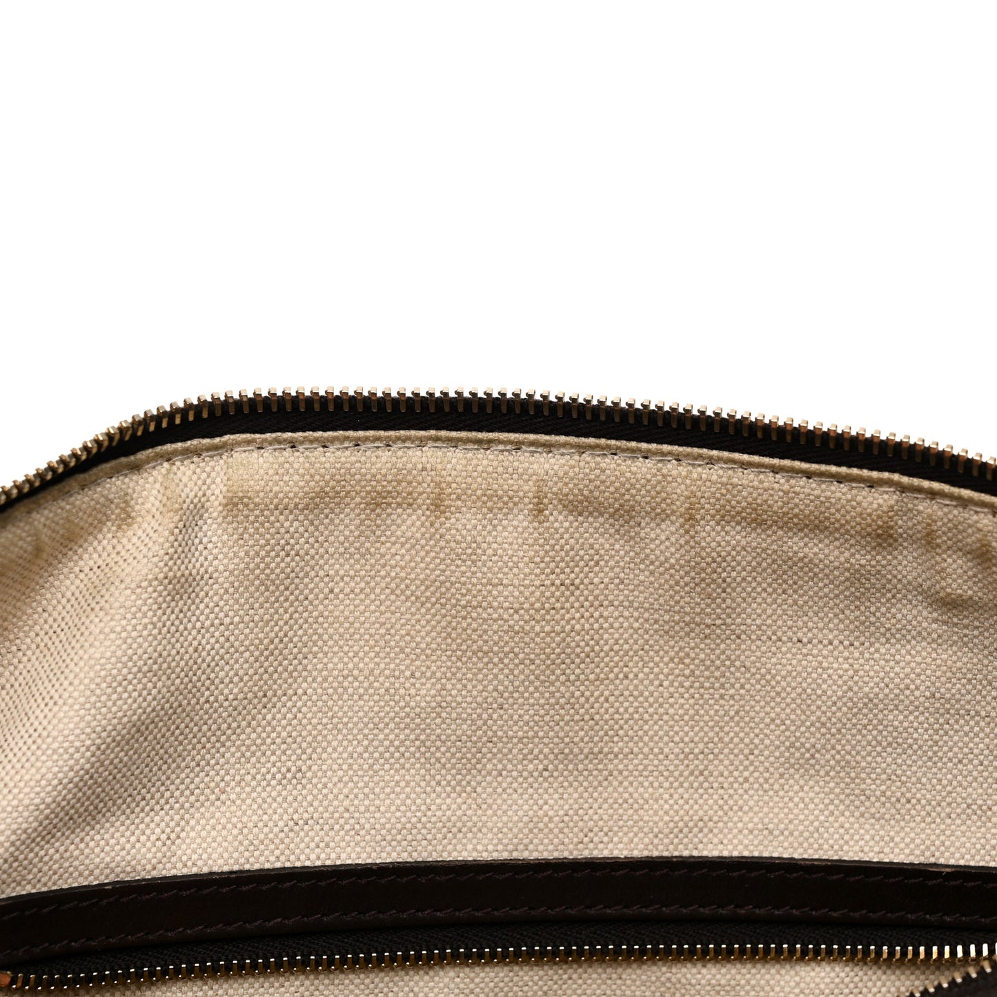 Monogram Selleria Calfskin Vintage Web Medium Boston Beige Ebony Cocoa