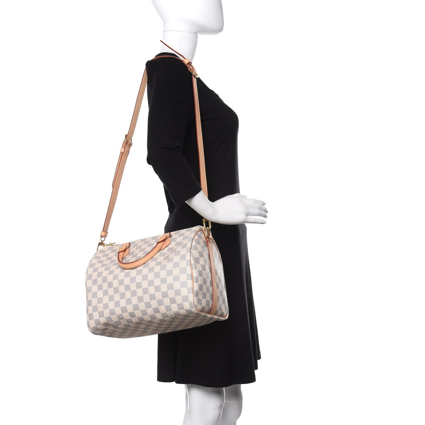 Damier Azur Speedy Bandouliere 30