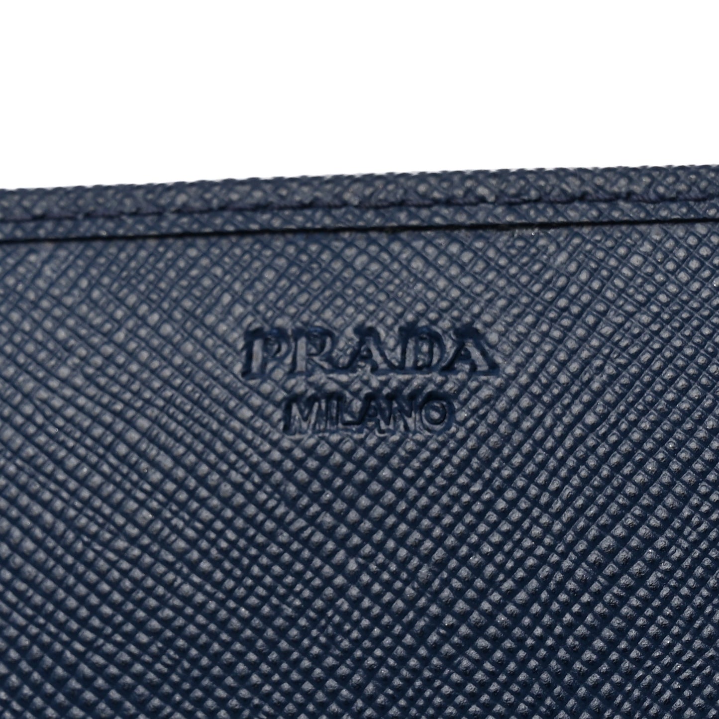 Saffiano Metal Oro Chain Wallet Bleutte