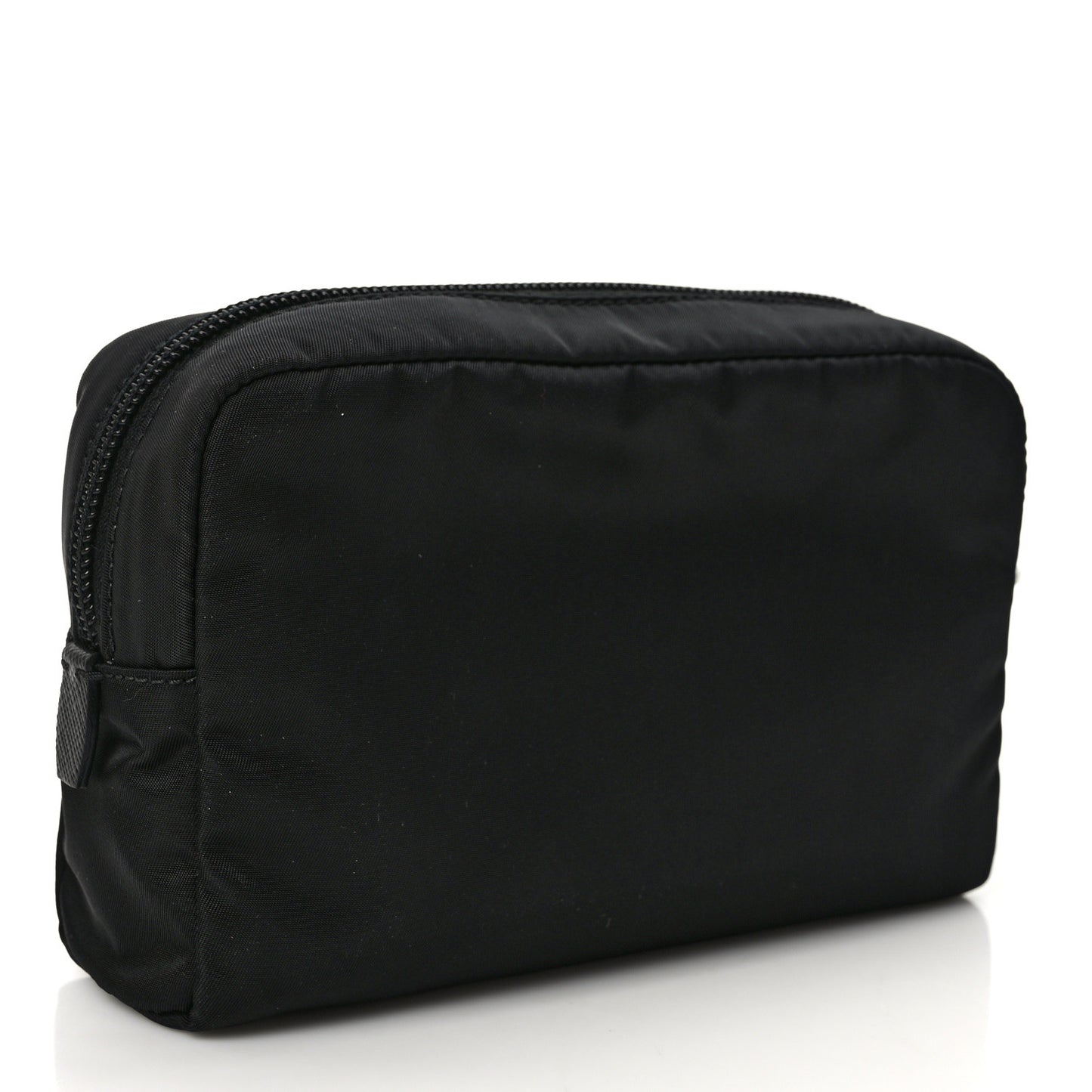 Tessuto Nylon Saffiano Wristlet Black