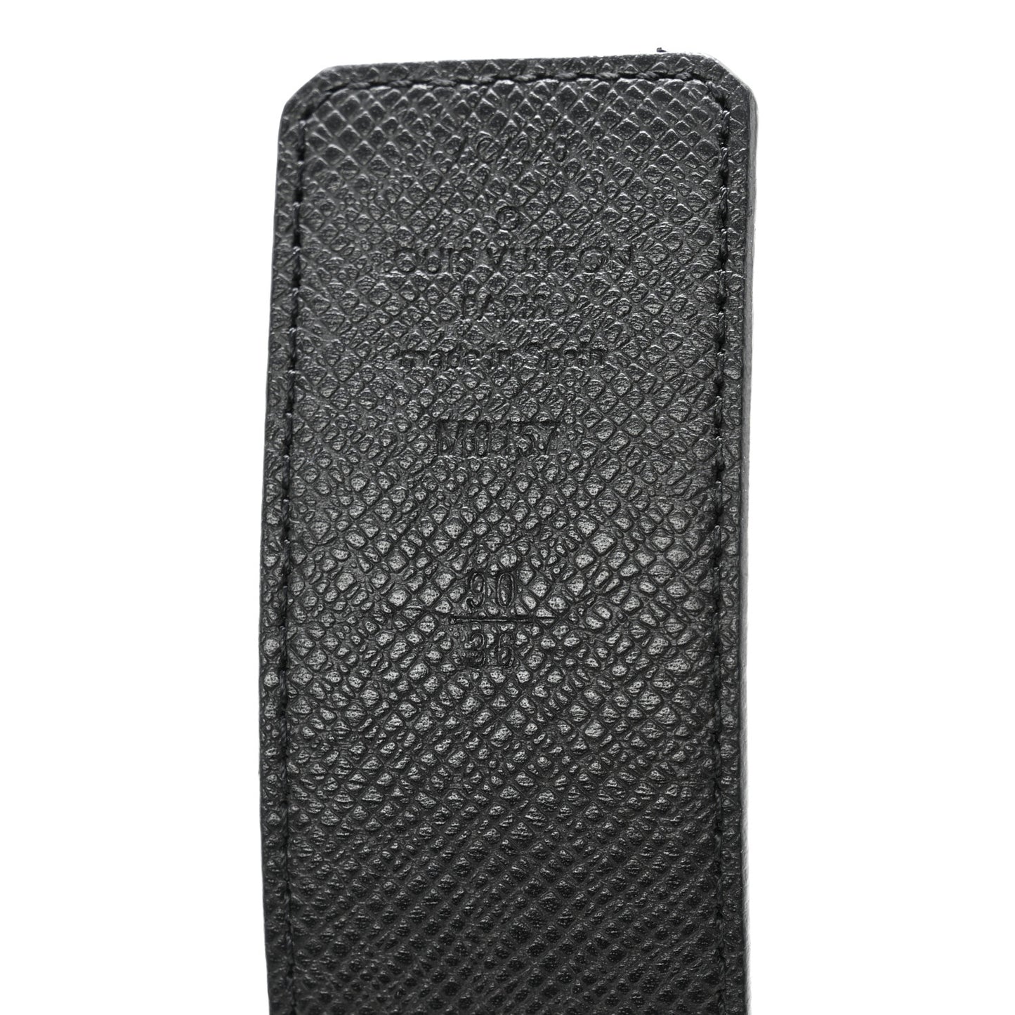 Monogram Eclipse Taigarama 40mm LV Initiales Reversible Belt 90 36 Black