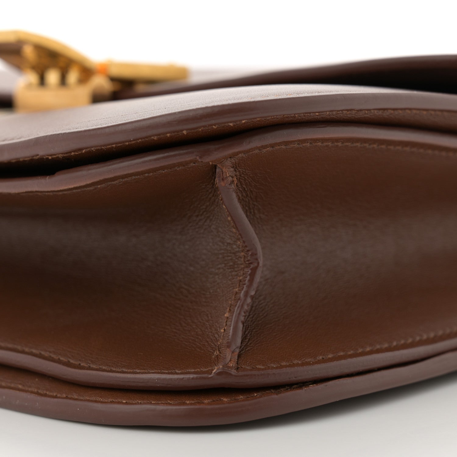 Celine Box Calfskin Medium Classic Box Flap Bag Camel 11 of 12