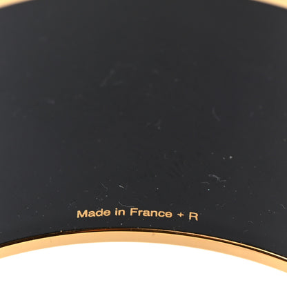 Hermes Enamel Printed Extra Wide Bracelet 65 5 of 5