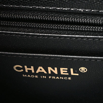 Chanel Caviar Quilted 31 Rue Cambon Top Handle Flap Black 6 of 11