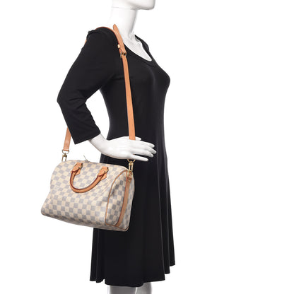 Louis Vuitton Damier Azur Speedy Bandouliere 25 2 of 12