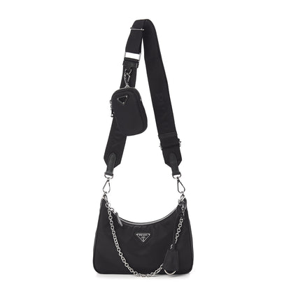 Prada Nylon Re-Edition 2005 Shoulder Bag Black 1 of 9