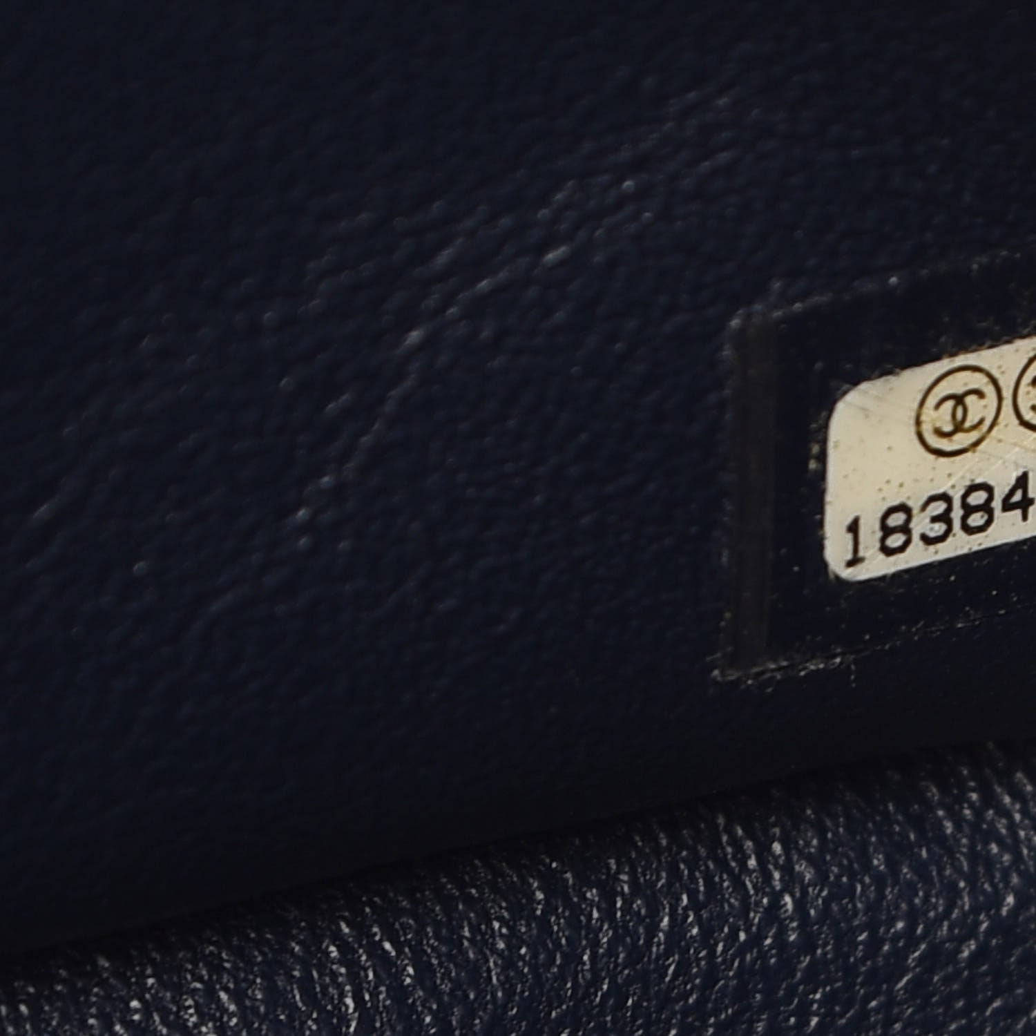 Chanel Caviar Quilted Jumbo Double Flap Navy Blue 8 of 10