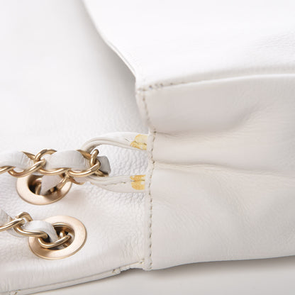 Chanel Calfskin Metal Mosaic Flap White 12 of 15