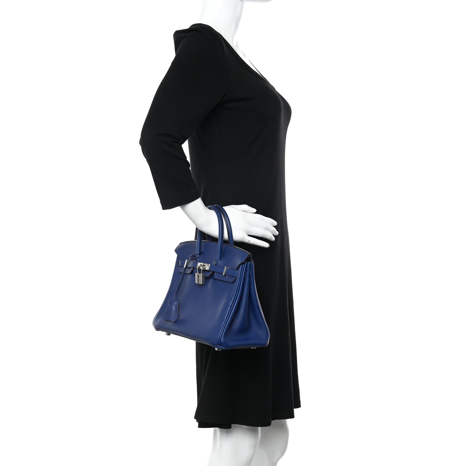 Hermes Swift Birkin 25 Bleu Saphir 2 of 18