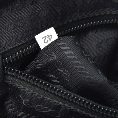 Prada Nylon Vela Cosmetic Pouch Black 7 of 9