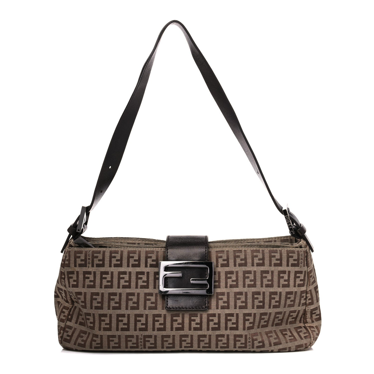 Fendi Zucchino Baguette Brown 1 of 20