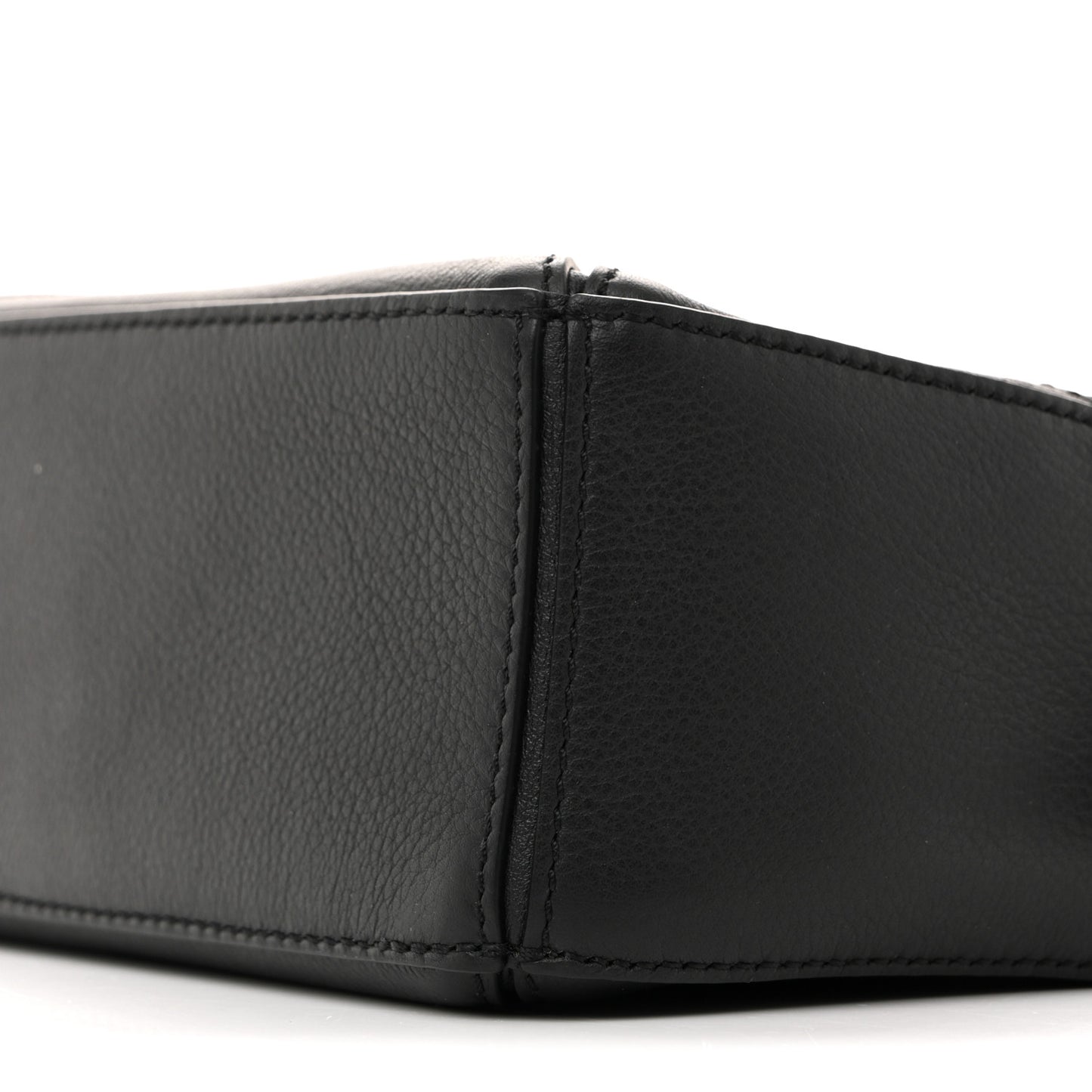 Calfskin Mini Puzzle Bag Black