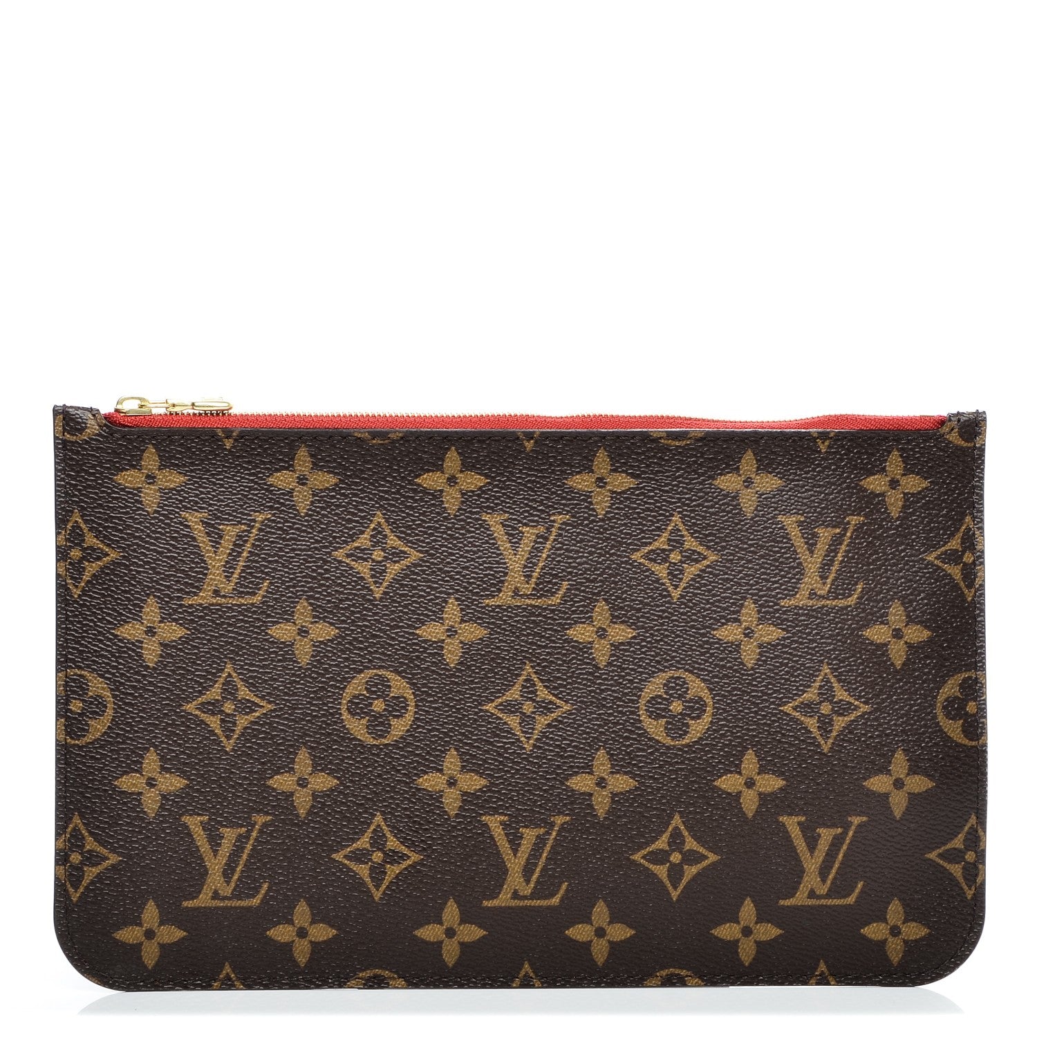 Louis Vuitton Monogram Neverfull MM GM Pochette Cherry 1 of 6