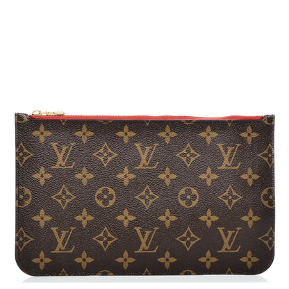Louis Vuitton Monogram Neverfull MM GM Pochette Cherry 1 of 6