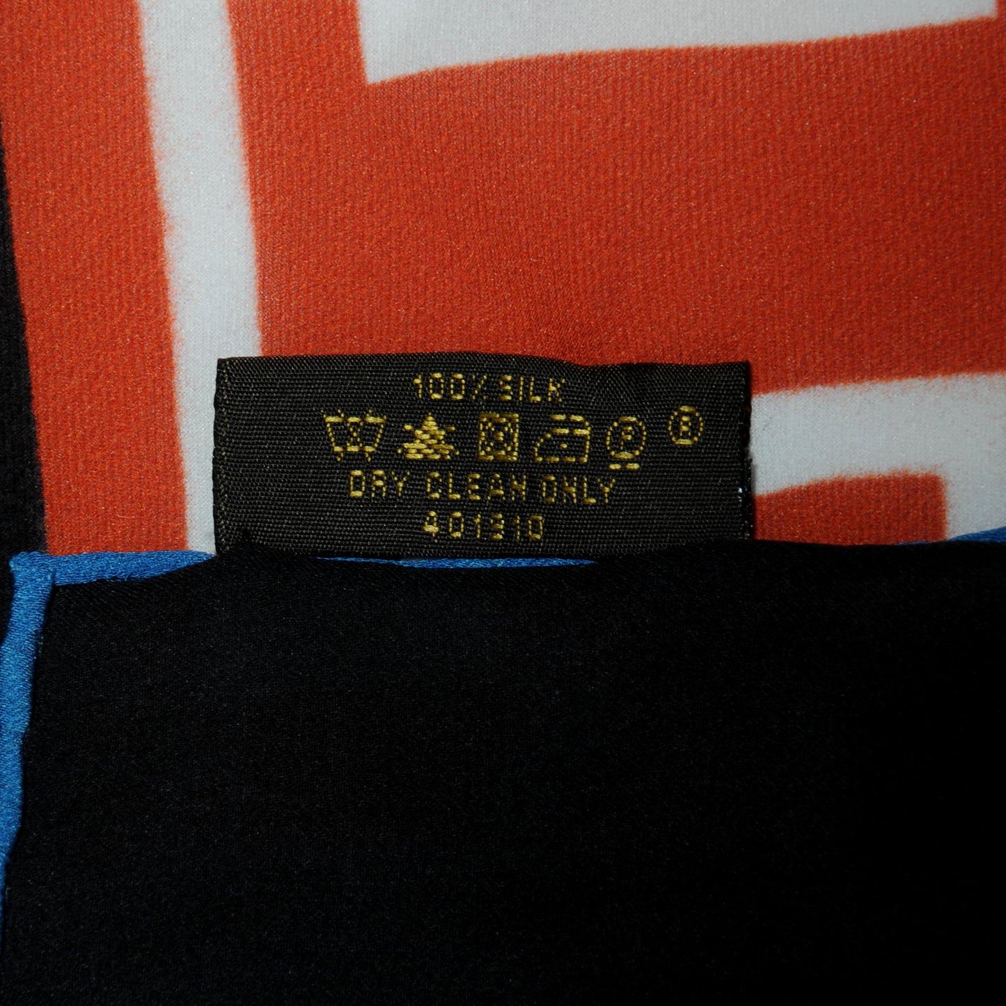 Silk Neon Great Adventures Giant Square Scarf Black