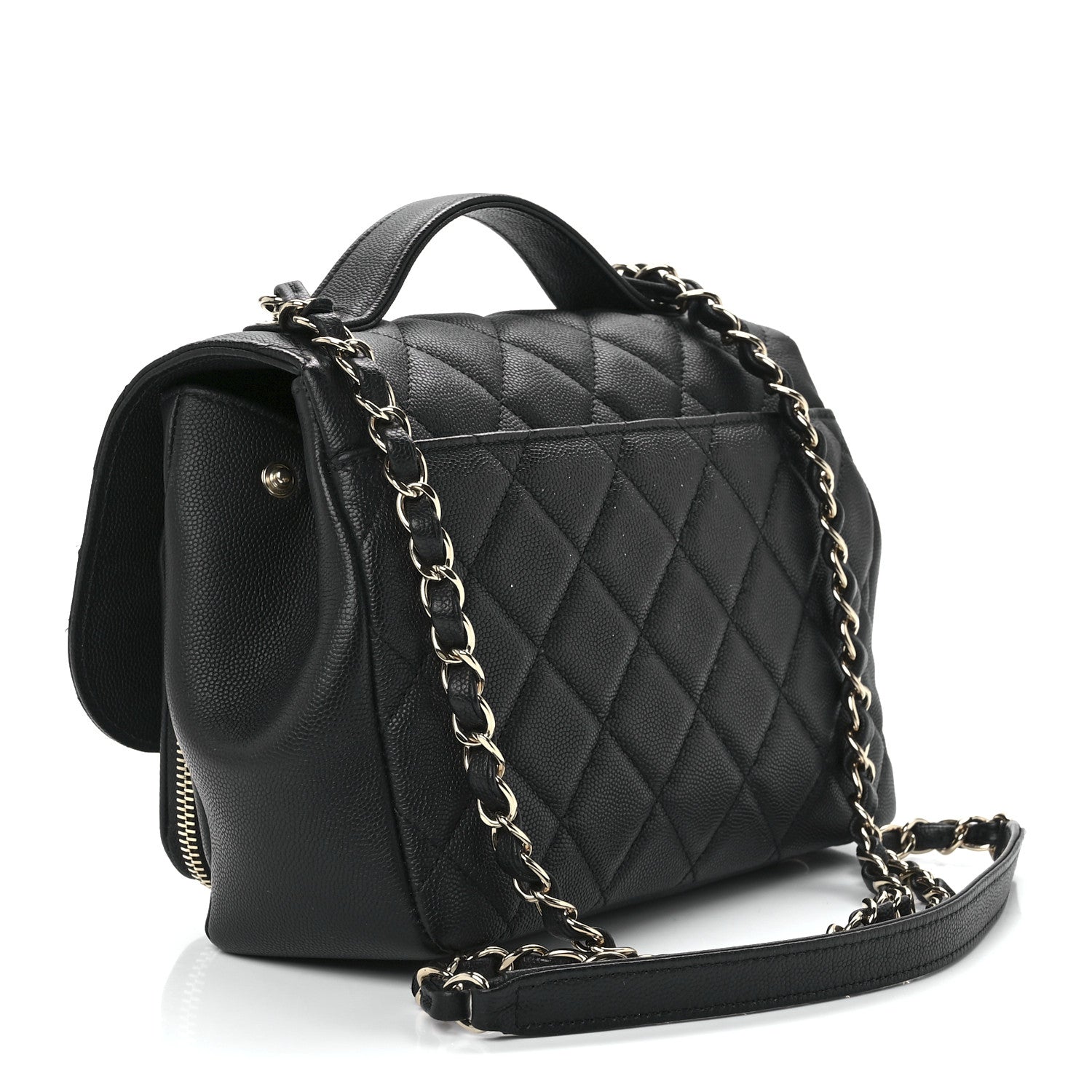 Chanel Caviar Quilted Medium Business Affinity Flap Black 3 of 13