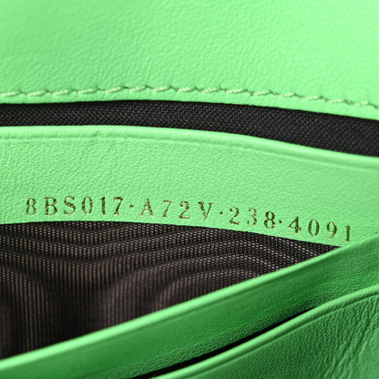 Fendi Nappa FF 1974 Embossed Mini Baguette Edamame 7 of 11