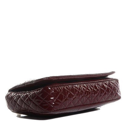 Chanel Vinyl Rock and Chain Medium Flap Bordeaux 4 of 7