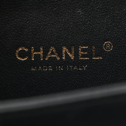 Chanel Caviar Quilted Small CC Filigree Vanity Case Black 7 of 14