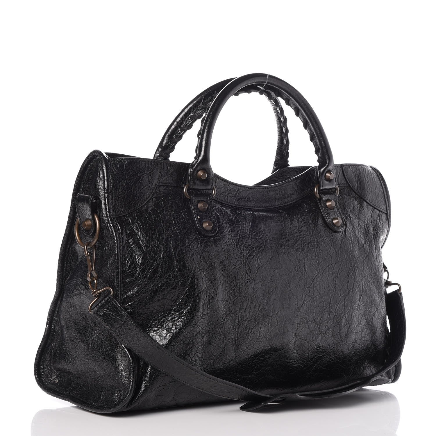 Balenciaga Agneau Classic Hardware City Black 3 of 10