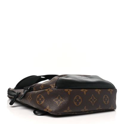 Louis Vuitton Monogram Macassar Avenue Sling Bag 4 of 9