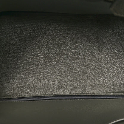 Hermes Togo Birkin 25 Vert De Gris 5 of 11