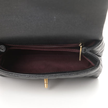 Chanel Caviar Quilted Mini Coco Handle Flap Black 5 of 15