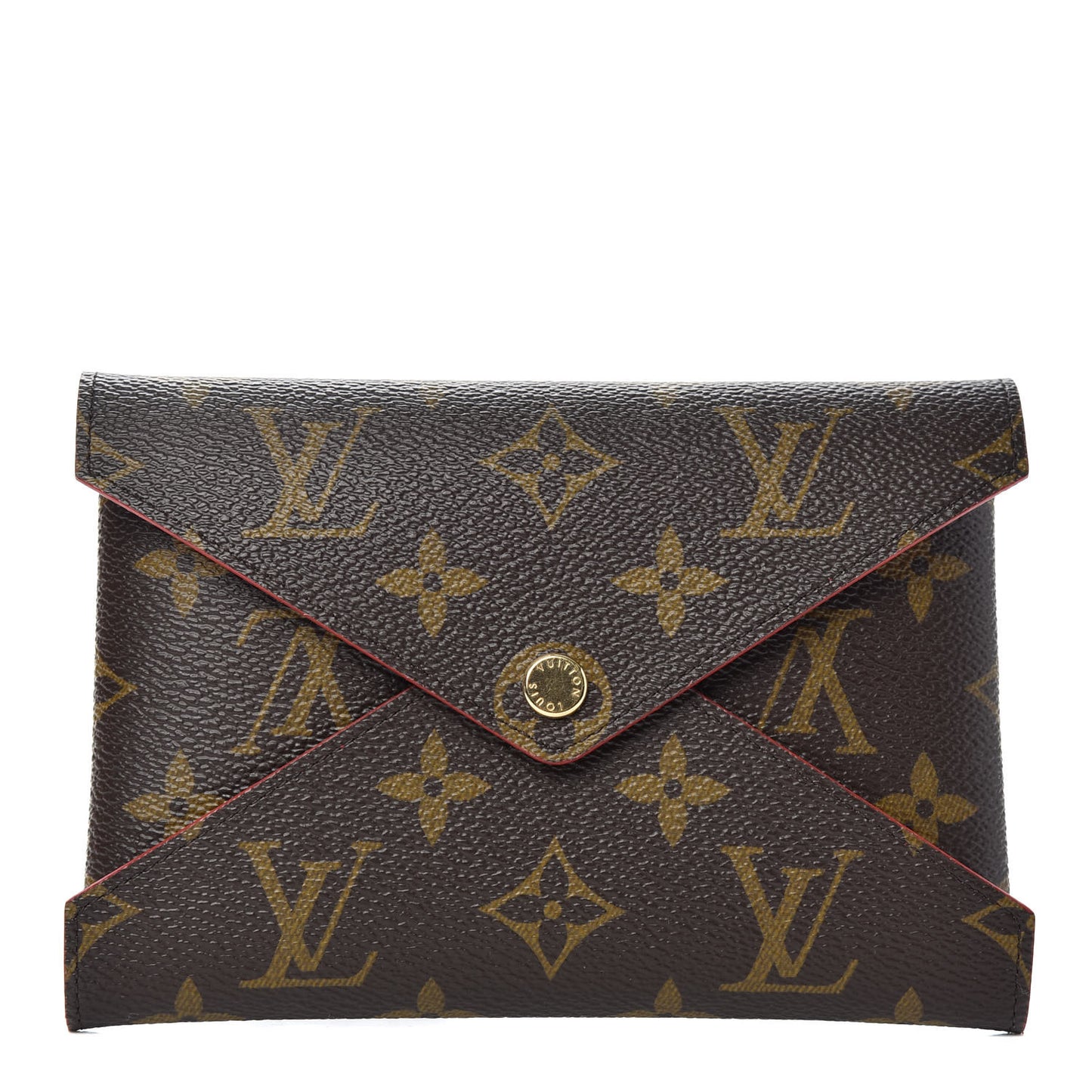 Monogram Medium Kirigami Pochette Insert Coquelicot