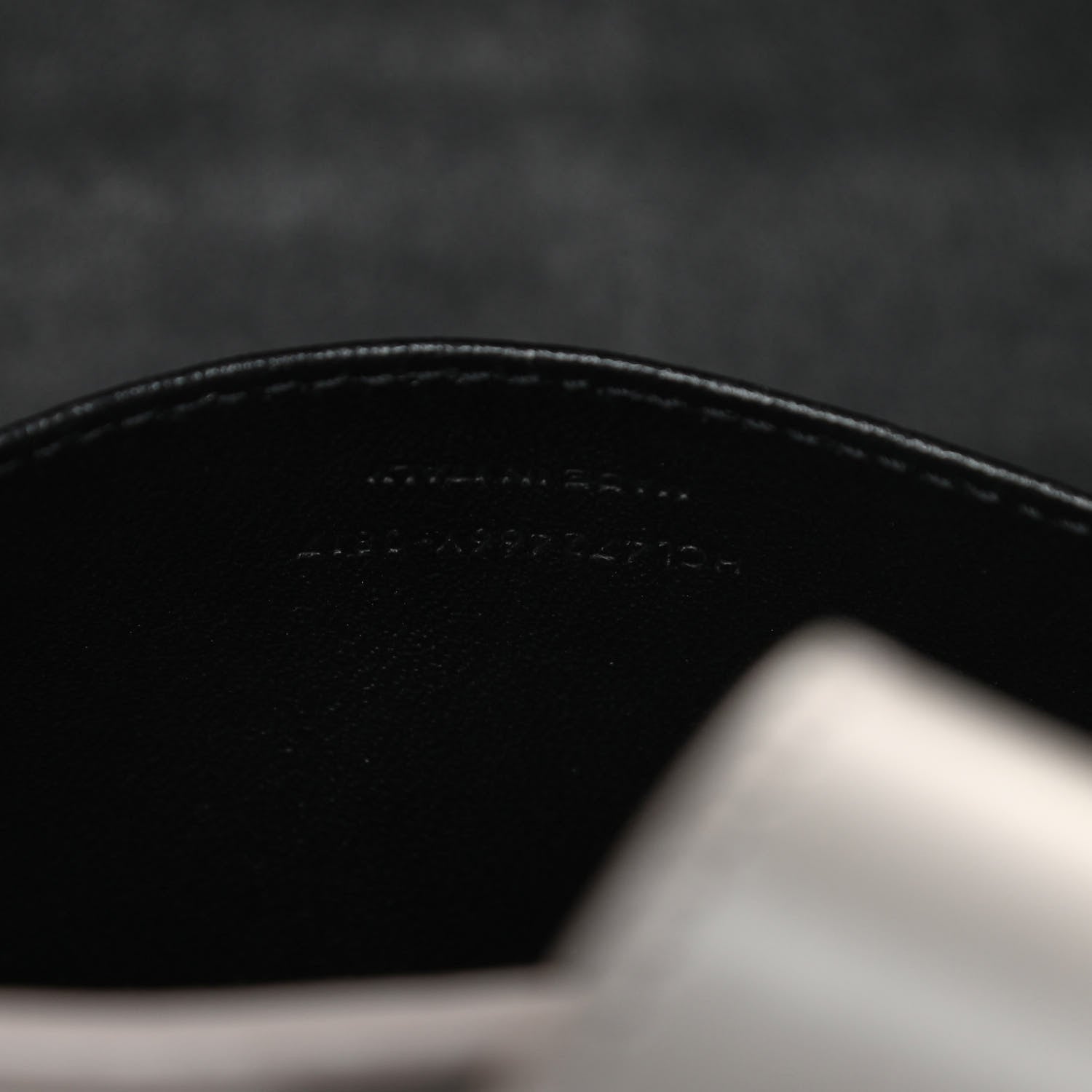 Saint Laurent Calfskin Monogram Baby Cabas Fog 6 of 13