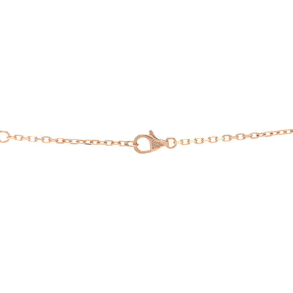 Cartier 18K Pink Gold Pink Sapphire Trinity Pendant Necklace 3 of 4