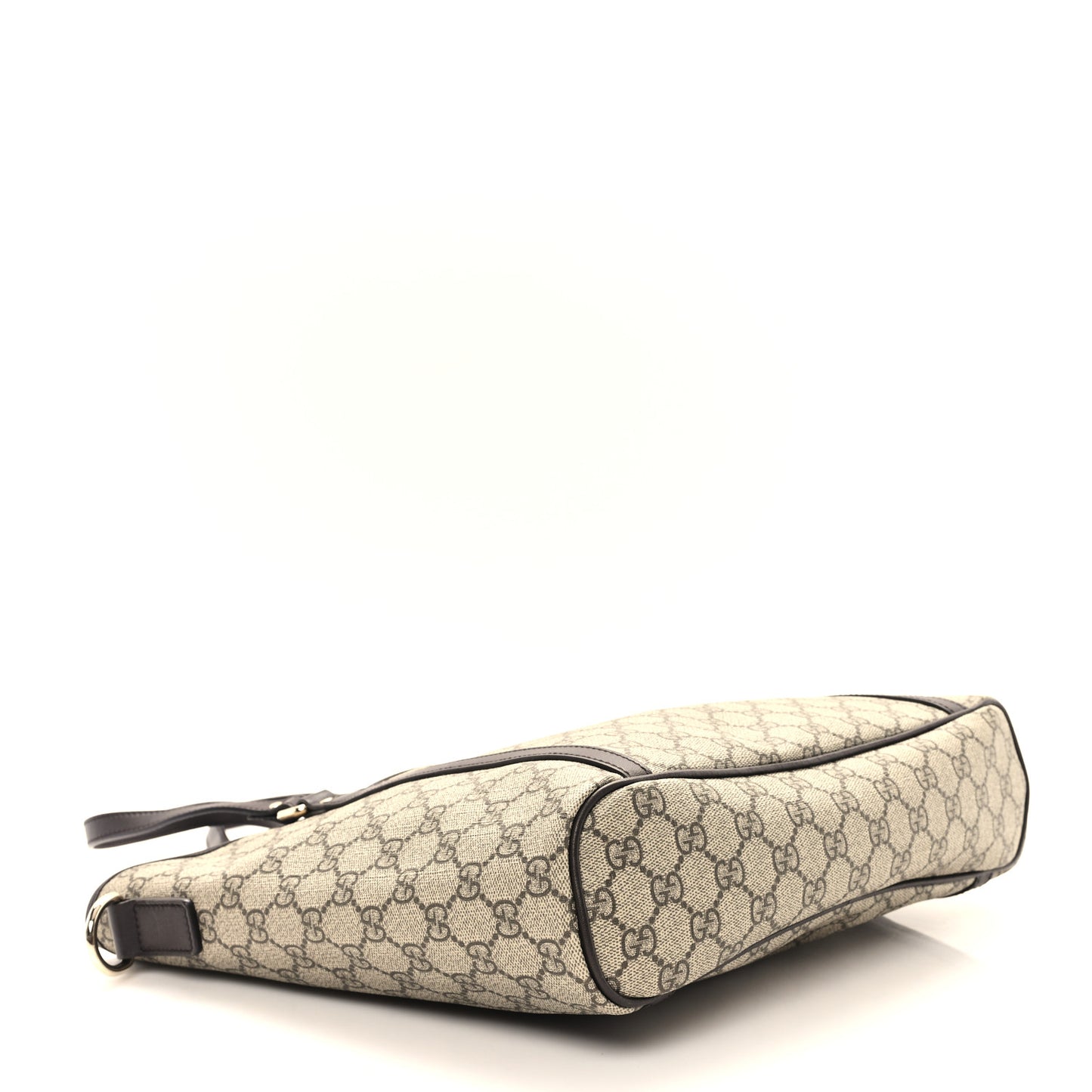 GG Supreme Monogram Medium Joy Tote Dark Brown