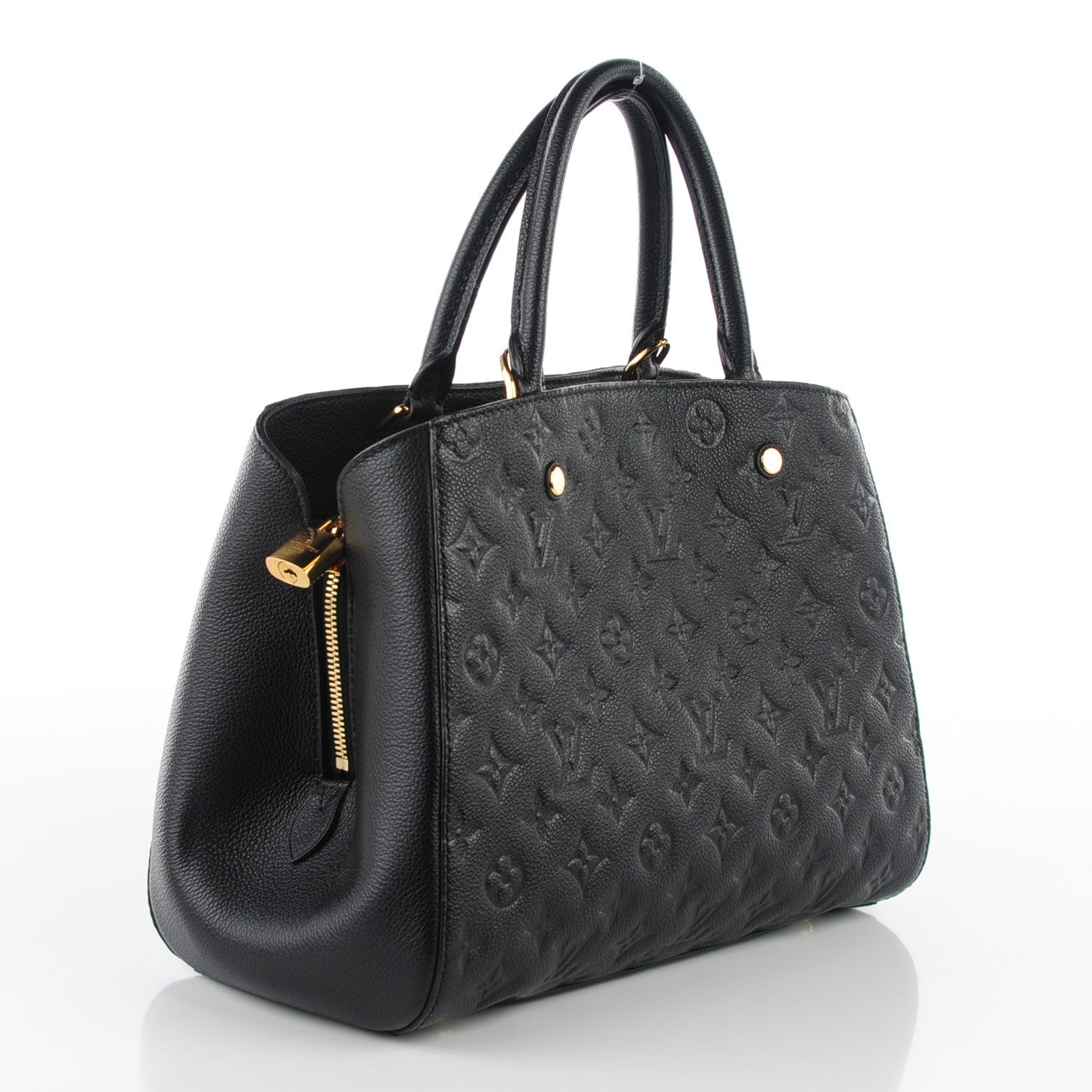 Louis Vuitton Empreinte Montaigne MM Black 3 of 8